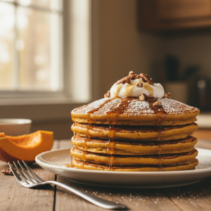 Resep Pumpkin Spice Pancakes
